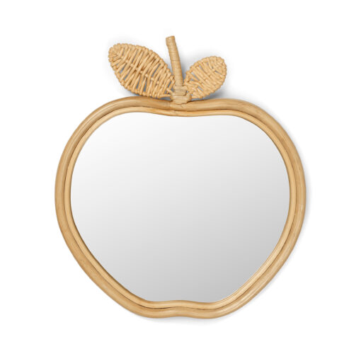 Spegel i rotting med formen av ett äpple Apple Mirror från Ferm Living